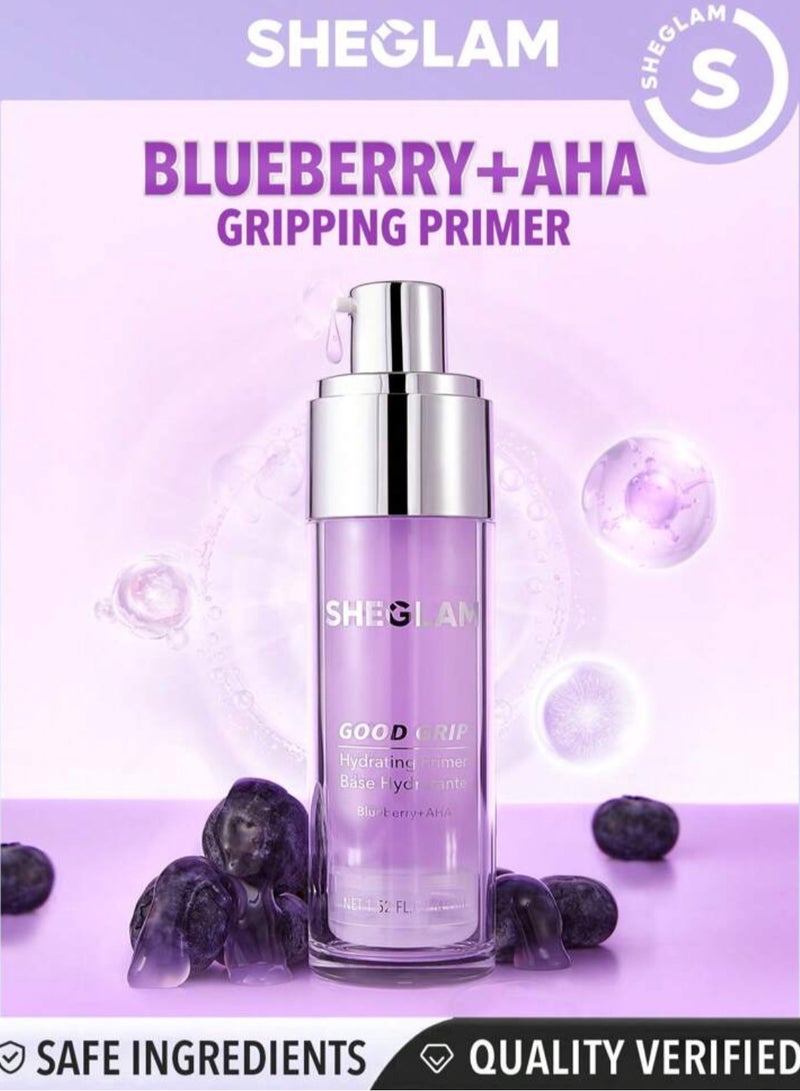 SHEGLAM Good Grip Hydrating Primer Blueberry - Image 1