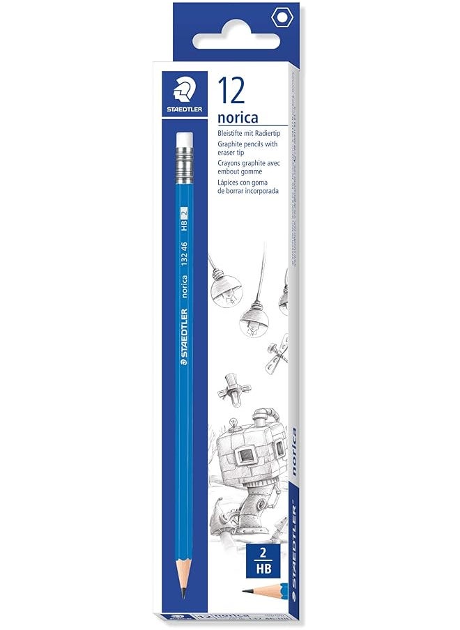 Norica Rubber Tip Pencil Pack Of 12 - pzsku/Z4D8D388194E6EFA5DE9EZ/45/_/1722500855/804447f8-5e2b-4824-9d2a-2bb587b72112