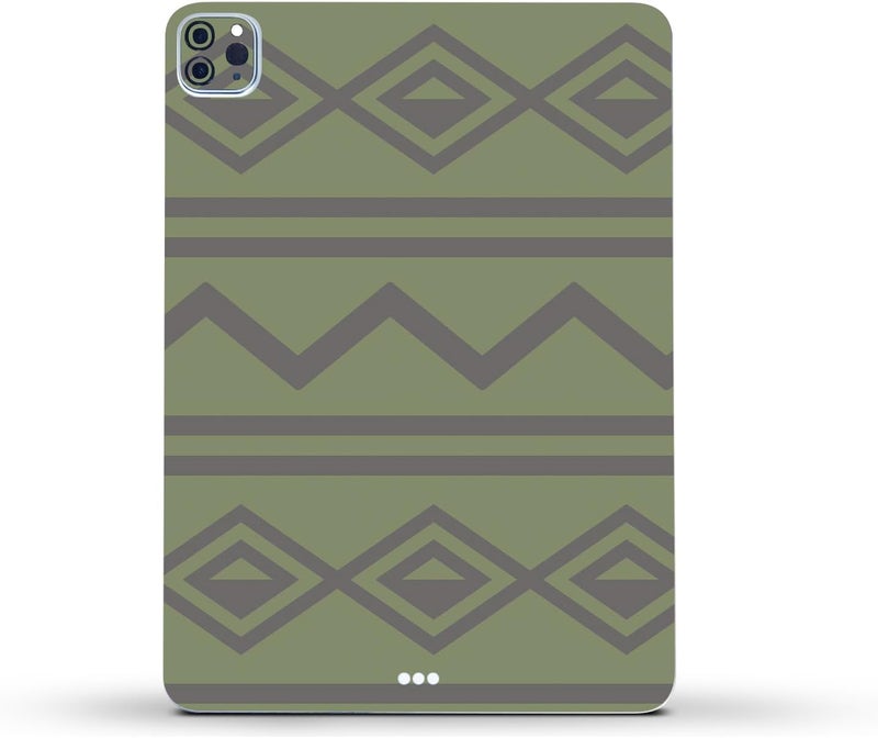 مايتي سكينز غلاف فينيلي قوي من MightySkins متوافق مع Apple iPad Pro 11" M2 الجيل الرابع (2022) - تصميم Green Western | واقي، متين، وفريد من نوعه | سهل التطبيق | مصنوع في الولايات المتحدة الأمريكية - Image 2