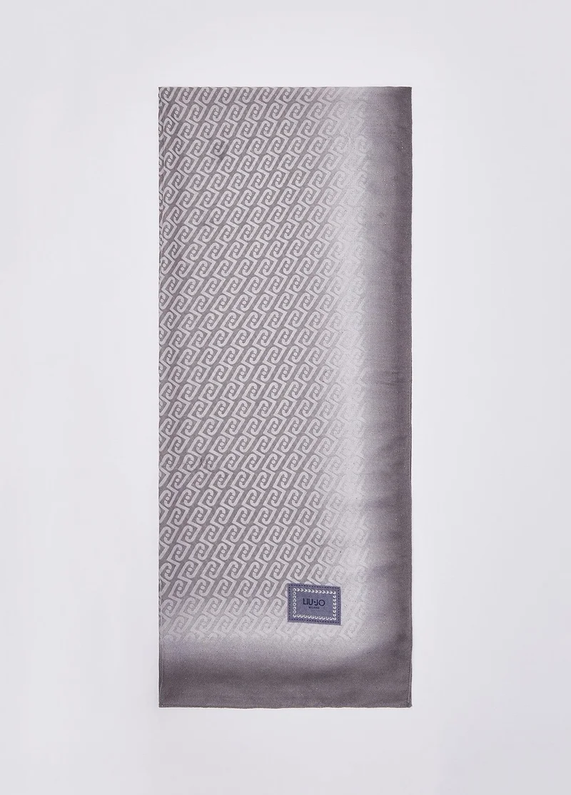 Liu Jo Monogram-print stole