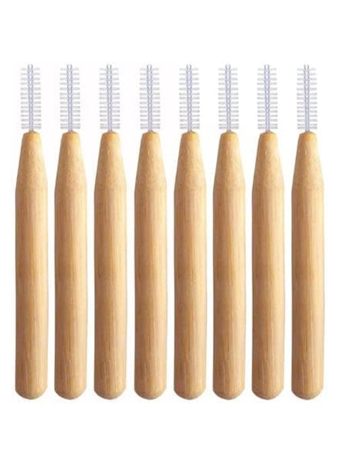 docare - Bamboo Interdental Brush 0.8Mm Ecofriendly Dental Care Biodegradable Handle - Image 1