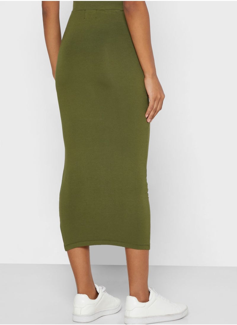 Ginger Basics - Tube Midi Skirt - Image 1