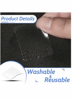 Y&D Square Double Sided Tape Sticker Acoustic Panel Adhesive Sound Proofing Mounting Strips Squares for Foam Panels, 1.4 inch(240 Pcs)  - Image 2