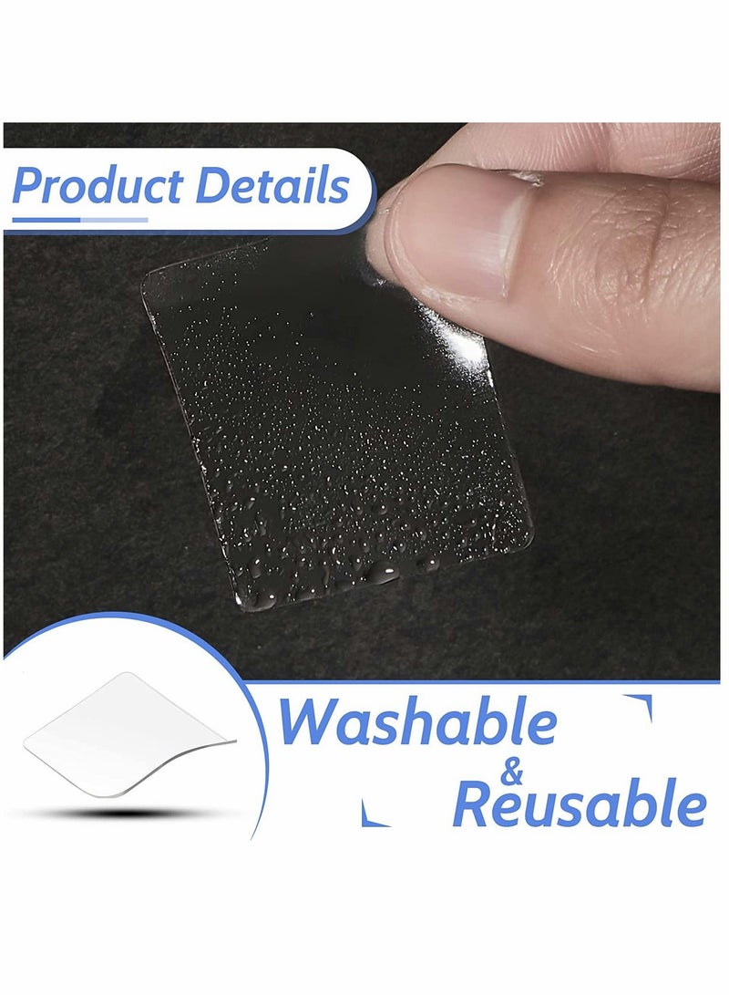 Y&D Square Double Sided Tape Sticker Acoustic Panel Adhesive Sound Proofing Mounting Strips Squares for Foam Panels, 1.4 inch(240 Pcs)  - Image 2