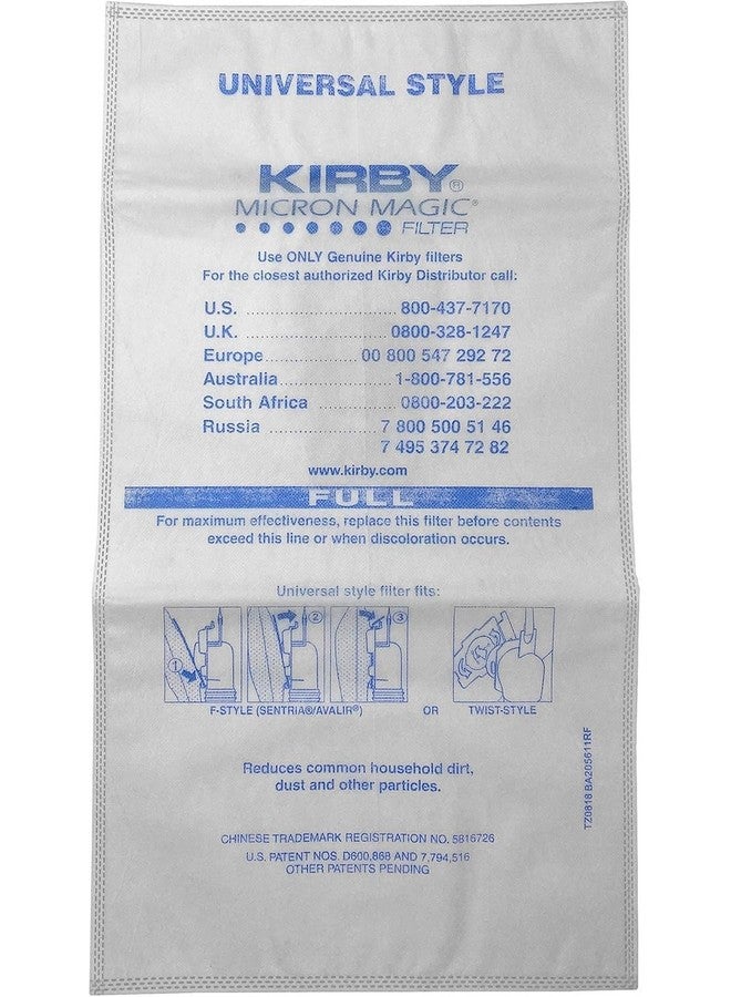 Kirby Kirby Allergen Reduction HEPA Filter Bags 6-Pack | Part #204811 | OEM Replacement for F-Style & Twist-Style Kirby Vacuums  - Image 3