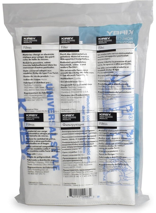 Kirby Kirby Allergen Reduction HEPA Filter Bags 6-Pack | Part #204811 | OEM Replacement for F-Style & Twist-Style Kirby Vacuums  - Image 2