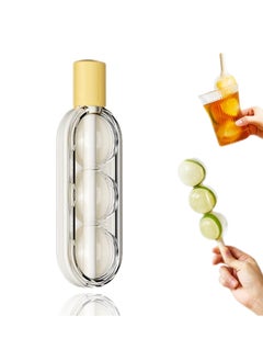 CMGTYYD Silicone Popsicle Mold, Homemade Popsicle Mold with Lid, Reusable Popsicle Mold for Homemade Flavored Popsicles, Easy-Off Ice Maker, DIY Ice Cream Mold (White)  - Image 1