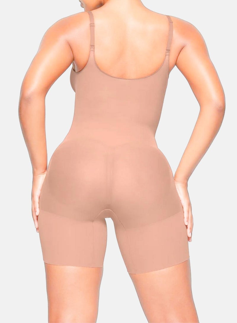 SKKULPT Shapewear Bodysuit for Women Tummy Control - Body Shaper for Women, Sculpting Tank Top MidThigh Shaper- Seamless Waist Slimming, Back Lifting  - Image 5