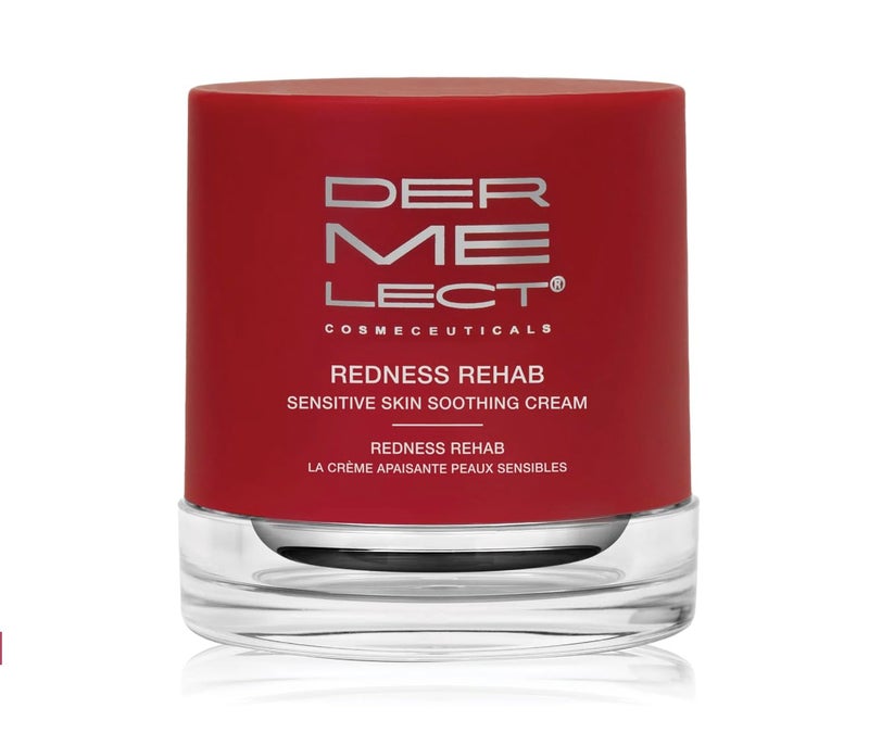 Dermelect Redness Rehab Sensitive Skin Soothing Cream for Face  Calming Hydrating Treatment with Jojoba Extract Shea Butter  Allantoin for Redness Dryness  Discomfort GlutenFree 17 oz