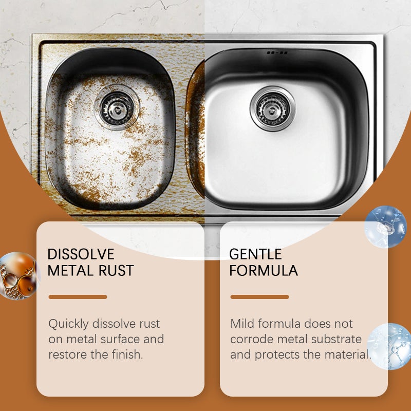 Jaysuing Metal Surface Derusting Spray Dissolving Rust Does Not Hurt The Substrate Multi-Material Universal Easy To Wash - Image 3