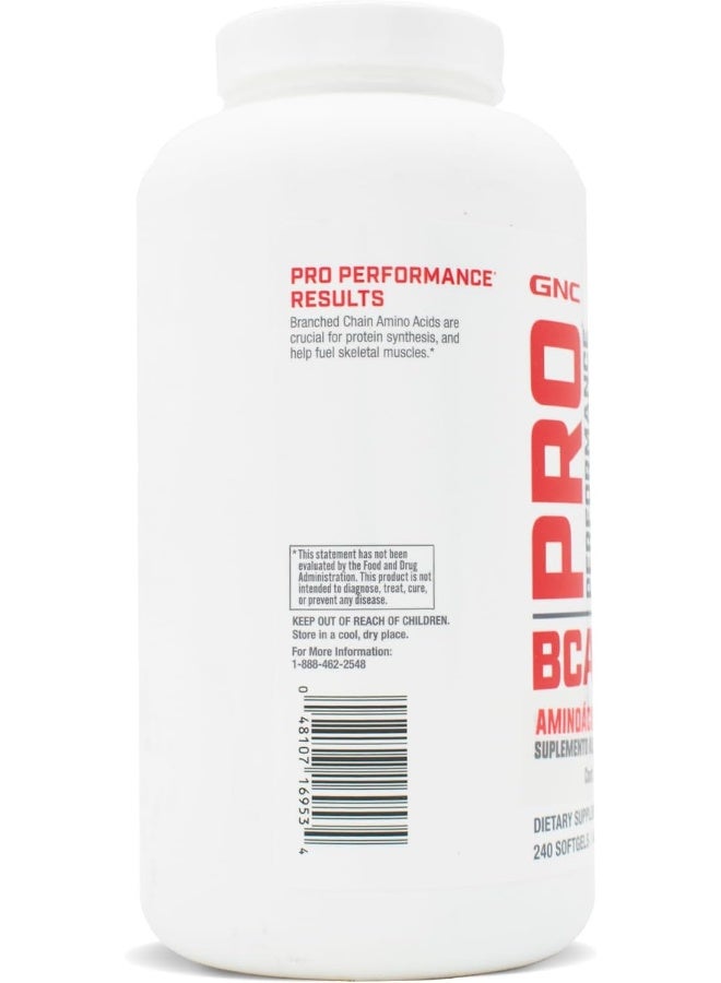GNC Pro Performance BCAA 1800 Nutritional Supplement - Image 3