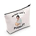 LEVLO Fezzik Quote Cosmetic Make Up Bag Princess Bride Fans Gift Anybody Want A Peanut Makeup Zipper Pouch Bag For - Image 2