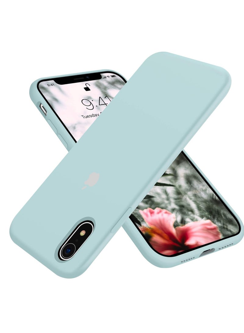 BORTONY iPhone XR Case Cover Soft Liquid Silicone with Inside Microfiber Lining - Image 1