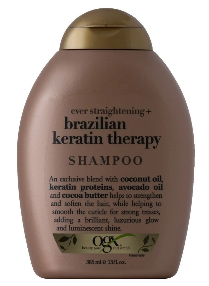 Ogx Brazilian Keratin Smooth Shampoo 385ml