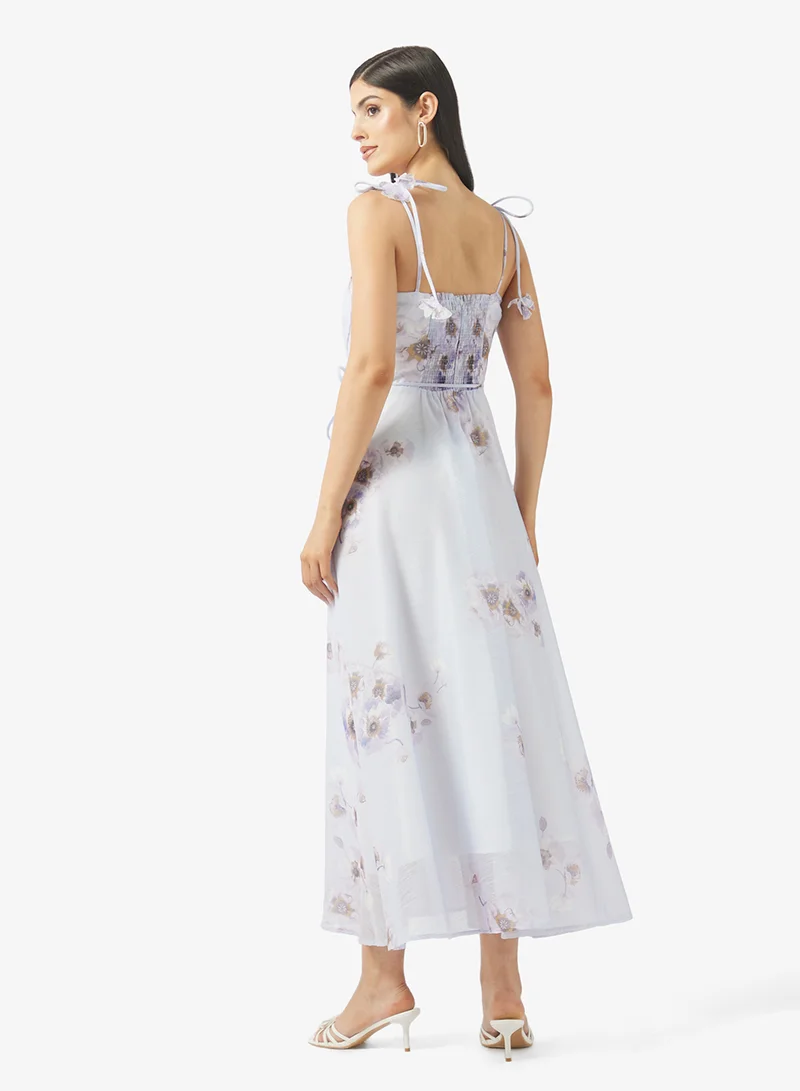 ايلا ليمتد اديشن فستان بطبعة زهور