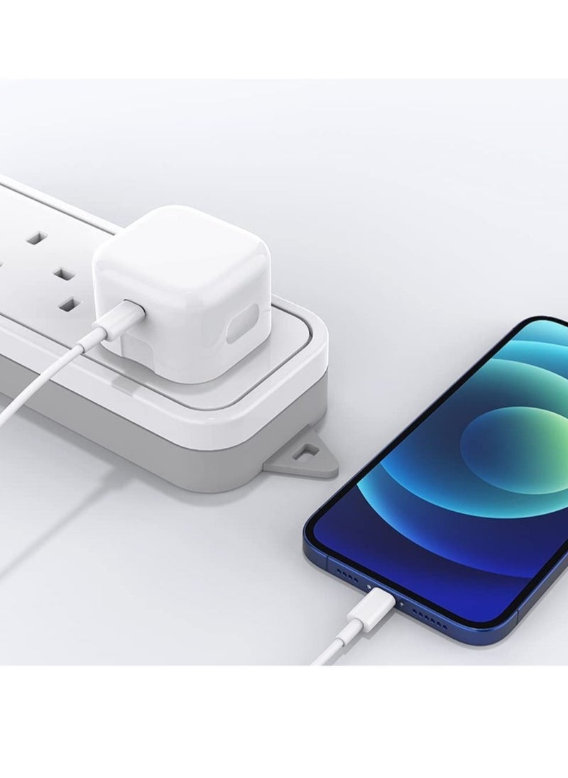 Generic - IPhone 20W USB-C Power Adapter With Cable for iPhone 14 POR 13 13 PRO 13 PRO MAX 12 / iPhone 12 Pro max /12mini (iPhone 20W USB-C Power Adapter) - Image 1