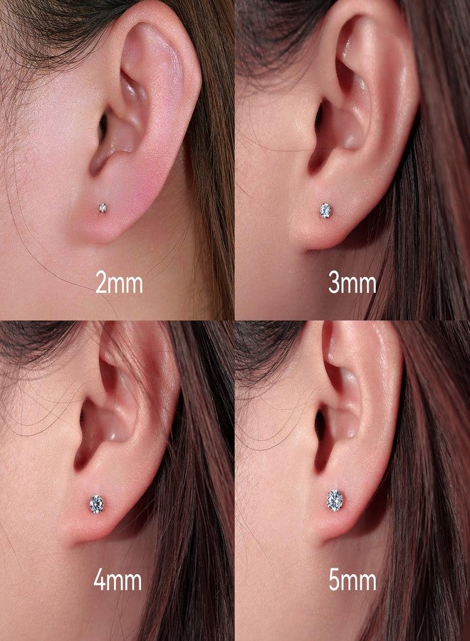 أقراط ليميرينسيا G23 من التيتانيوم الطبي، ذات ظهر لولبي، مضادة للحساسية، مقاس 20G F136، مناسبة لثقب الأذن الحساسة (الغضروف، التراغوس، الحلزون). - Image 4