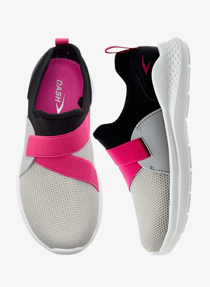 Dash Girls Textured Slip-On Sneakers
