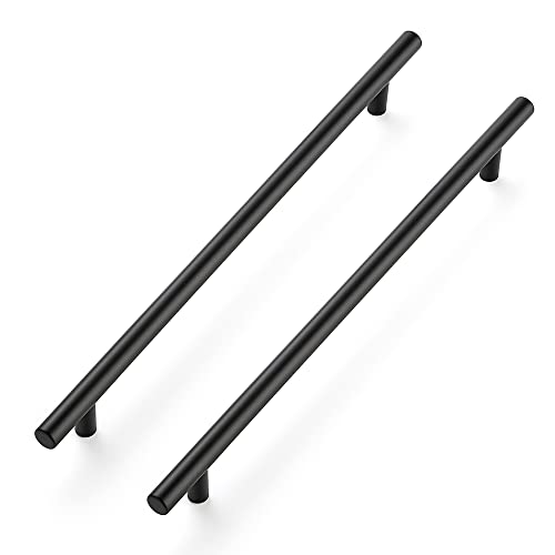 Ravinte 10 Inch Cabinet Handles Matte Black Stainless Steel Kitchen Cupboard Hardware Cabinet Handles 1212Length10 Hole Center 10 Pack - Image 1