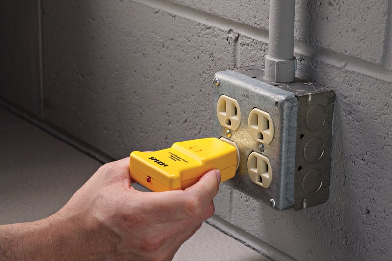 SPERRY Instruments CS550A Circuit Breaker Finder, Quickly Locate AC Circuits/Fuses, Visual LED, Plug Style Transmitter/Auto-Sensing Receiver, 120V AC, Yellow - Image 4