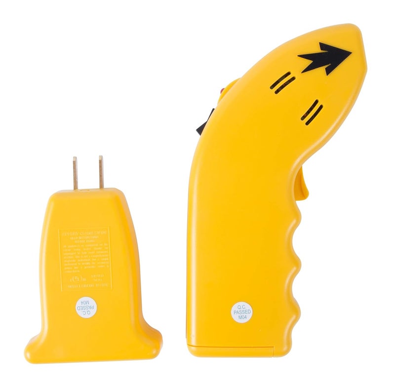 SPERRY Instruments CS550A Circuit Breaker Finder, Quickly Locate AC Circuits/Fuses, Visual LED, Plug Style Transmitter/Auto-Sensing Receiver, 120V AC, Yellow - Image 2