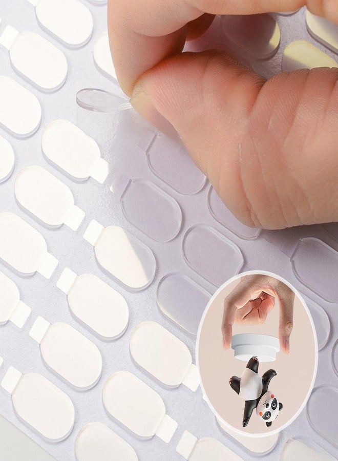 Eudaemiles 600 PCS Clear Sticky Tack Putty, Adhesive Tack Putty for Figures, Removable No Trace Clear Sticky Tack for Crafts Balloons Festival Party Decorations - Image 1