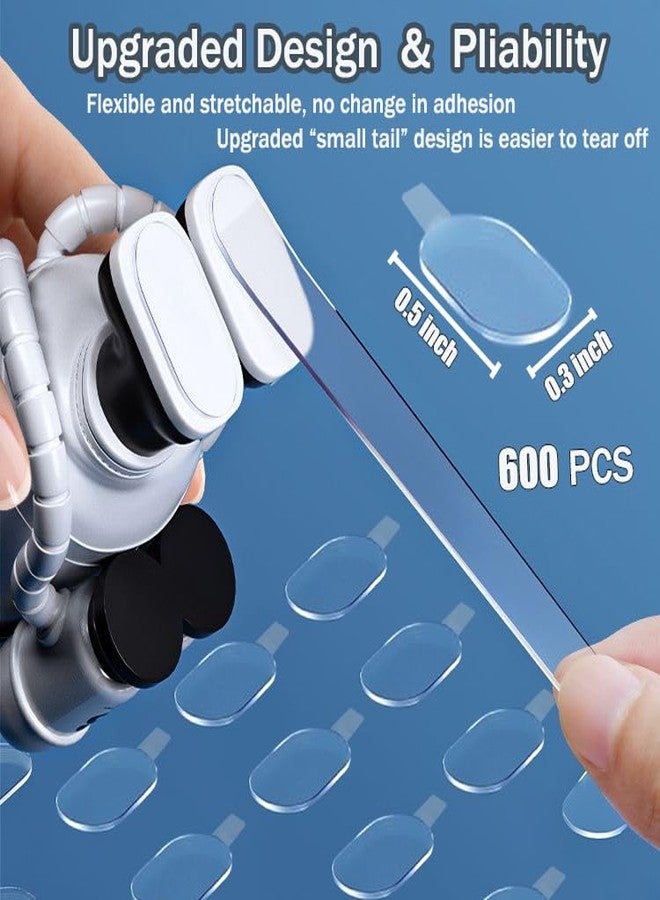 Eudaemiles 600 PCS Clear Sticky Tack Putty, Adhesive Tack Putty for Figures, Removable No Trace Clear Sticky Tack for Crafts Balloons Festival Party Decorations - Image 4