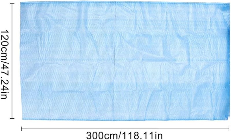 Blue Swimming Pool Cover Bubble Heat Preservation Film Dustproof Rainproof Protector - Image 2
