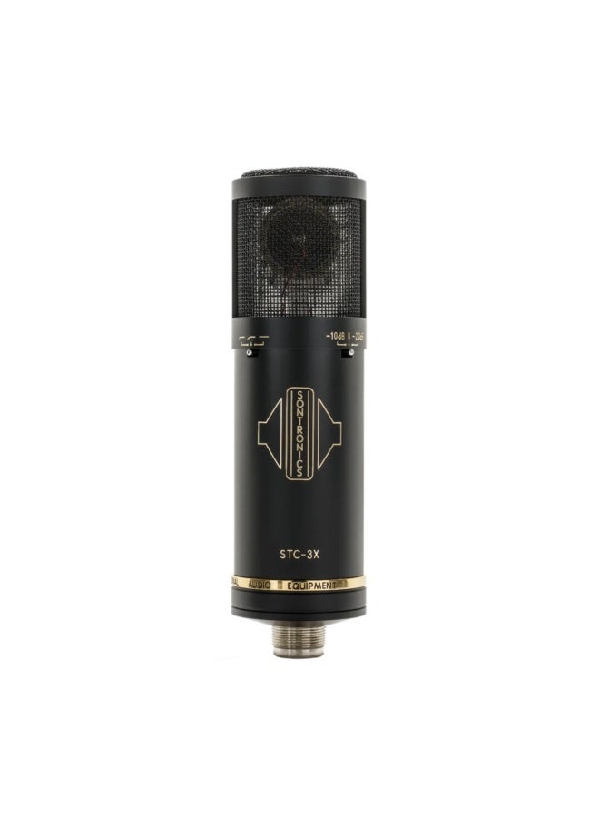 Sontronics STC-3X Pack Large Diaphragm Cardioid Condenser Microphone with Shockmount, Pop Filter,& Cable, Black - Image 2