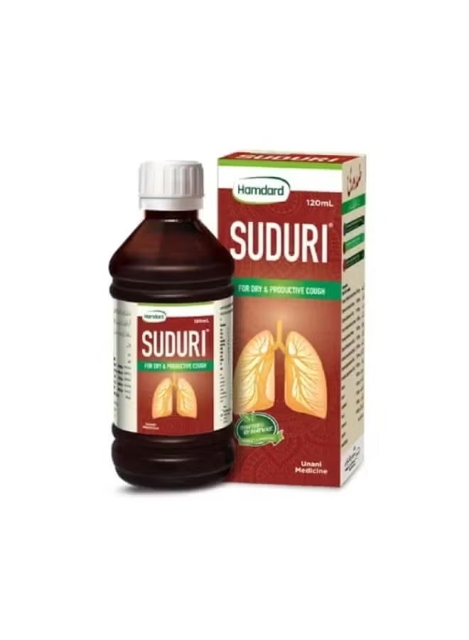 Hamdard Chesty cough syrup for colds and dry coughs