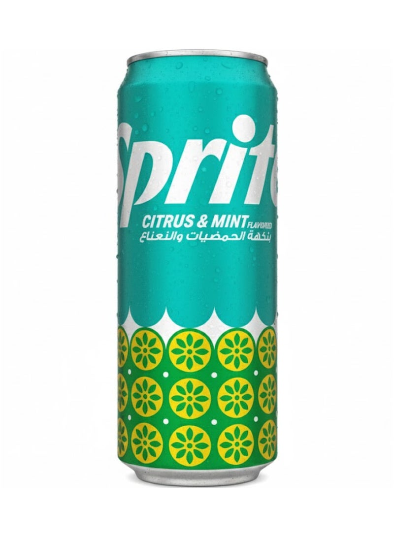 Sprite مشروب غازي بالحمضيات والنعناع في علبة - Image 2
