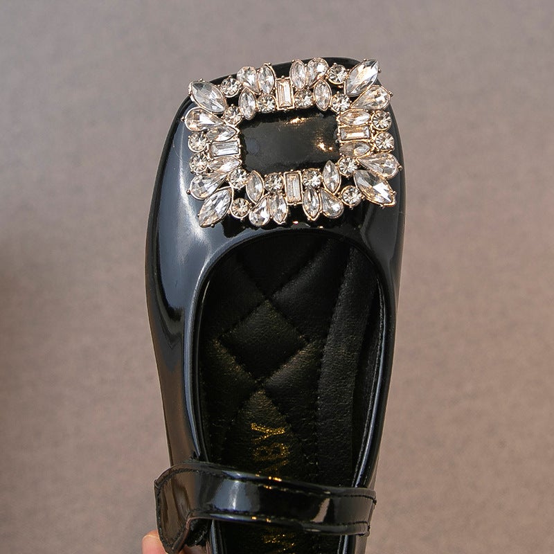 Girls'' Leather Shoes 2026 Spring and Autumn New Children''s Shoes Little Girl Princess Shoes Soft-Soled Loafers Baby Single Shoes Trendy - Image 3