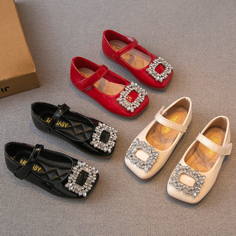 Girls'' Leather Shoes 2026 Spring and Autumn New Children''s Shoes Little Girl Princess Shoes Soft-Soled Loafers Baby Single Shoes Trendy - Image 2