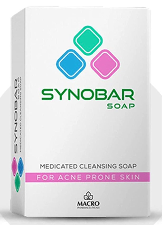 SYNOBAR Macro Synobar-S Soap For Acne Prone Skin 100gm - Image 2