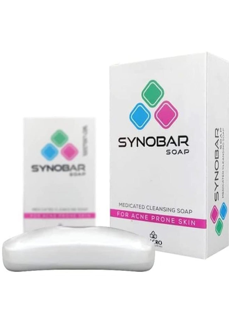 SYNOBAR Macro Synobar-S Soap For Acne Prone Skin 100gm - Image 3