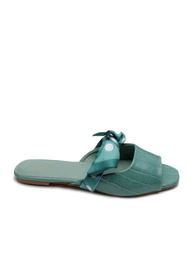 FYOR Scarf Knotted Flat Sandal MY 232