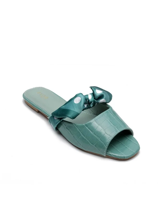 FYOR Scarf Knotted Flat Sandal MY 232