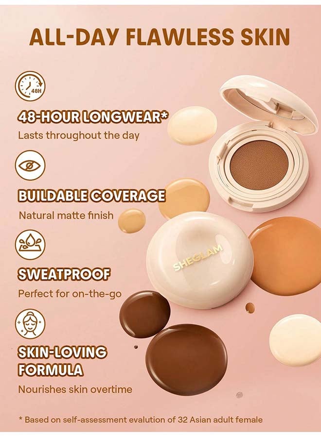 SHEGLAM Lock & Go Long-Lasting Cushion Foundation Shell - Image 3