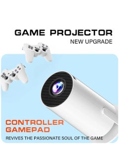 M300 MAX Retro Game Console - Android 11 Portable 3D Game Projector with Two Handles