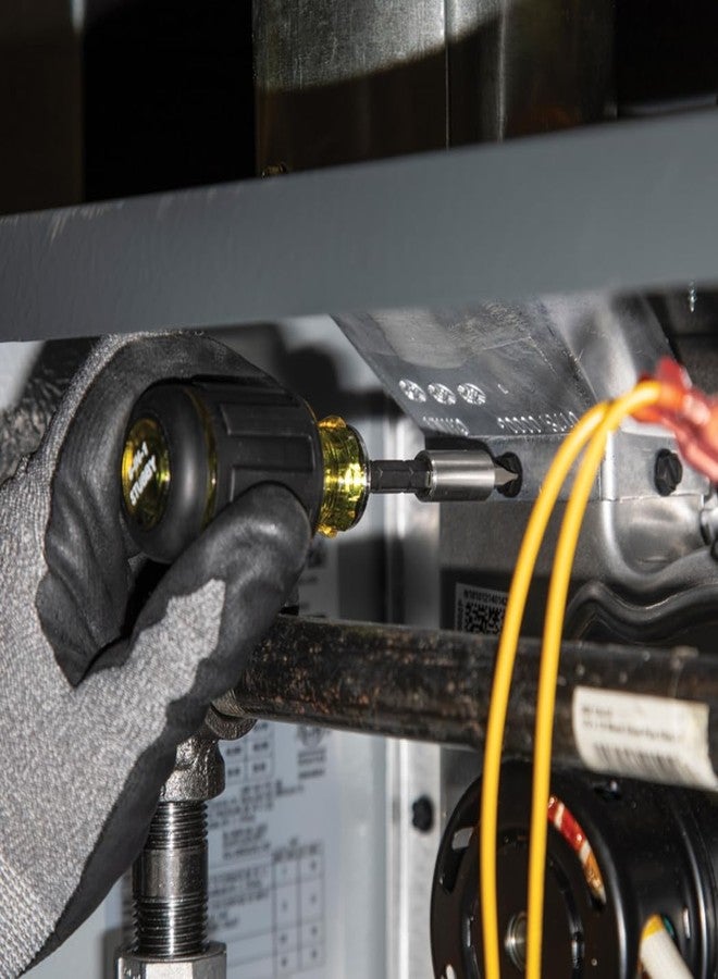 Klein Tools 32308HD Impact Driver Set, 12-in-1 Stubby Screwdriver Set, 2 Hex Flip Sockets, 7 Bits, 1/4-Inch Bit Holding Feature - Image 3