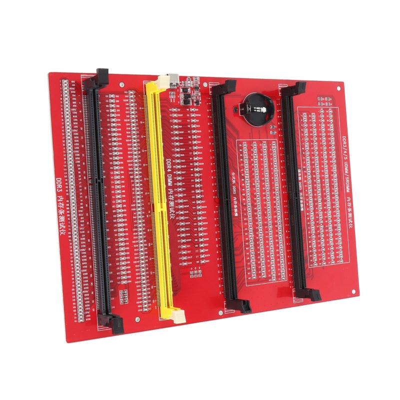 RAM Memory Diagnostic Analyzer 4 in 1 Desktop DDR3 DDR4 DDR5UDMM DDR5RDIMM Tester Card with Light - Image 5