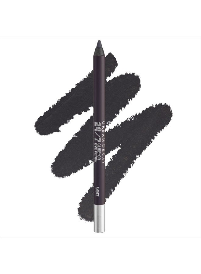 Urban Decay 24/7 Glide-On Waterproof Eyeliner Pencil - Long-Lasting - Smoke, Deepest Gray with Matte Finish - Image 1