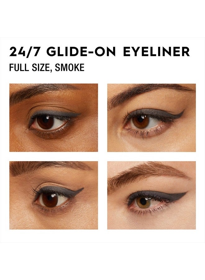 Urban Decay 24/7 Glide-On Waterproof Eyeliner Pencil - Long-Lasting - Smoke, Deepest Gray with Matte Finish - Image 2