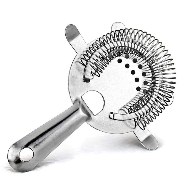 BIRDBRID Premium Cocktail Tool Set Bar Tools Drinkware Cocktail Muddler Jigger Pourer Cocktail Strainer Bartending kit drinkware Home bar Accessories Stainless Steel Finish 4Piece Set - Image 4