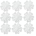 baotongle 50 pcs Portable Flower Shape Balloon Clips Holder for Wedding Event Decorations Birthday Party Supplies - Image 4