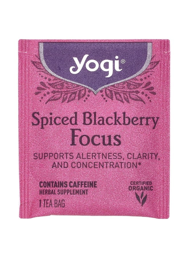 Yogi Tea Yogi Tea, Spiced Blackberry Focus, 16 Tea Bags, 1.12 oz (32 g)  - Image 3
