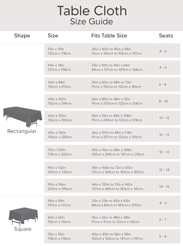 Utopia Kitchen 2 Pack 6 Foot Rectangle Table Cloth [60x102 Inches, Pink] Stain and Wrinkle Resistant Tablecloth Washable Polyester Cover for Dining, Buffet Parties, Picnic and Weddings - Image 4