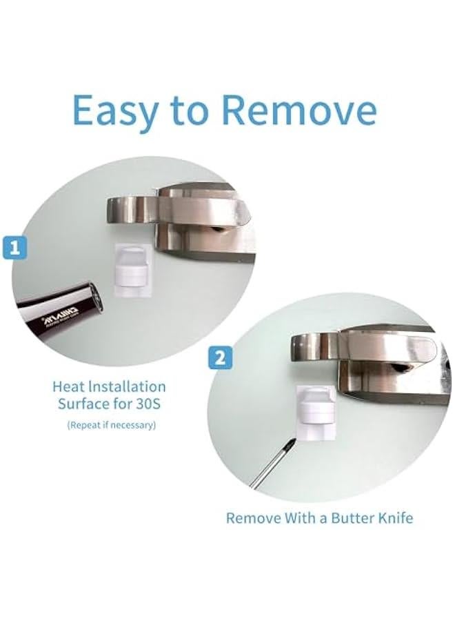 HOOKOR 4 Pack Baby Proofing Door Handle Lock, Child Safety Door Lever Lock, Childproofing & Petproofing with 3M Adhesive, No Drilling Needed, Minimalist Design, Tool-Free Installation for Toddler - Image 4