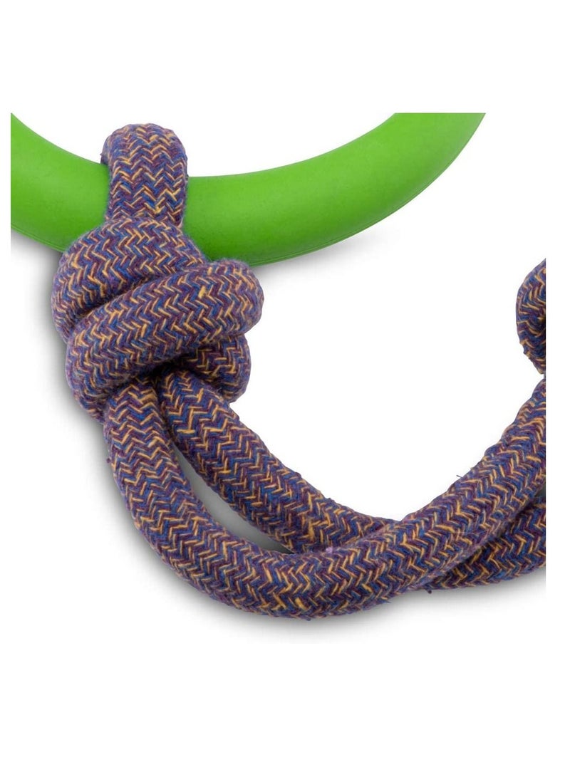 Beco Pets Beco Natural Rubber Hope on Rope Dog Toy Multicolor - Image 2