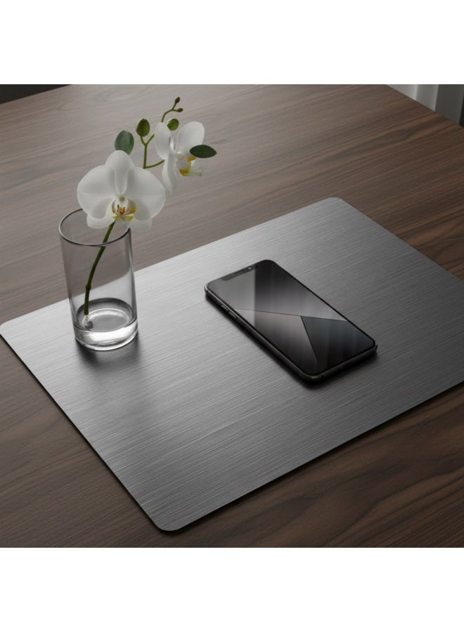 12-Piece Luxury Table Mat Set - Flexible Plastic Placemats - Image 2